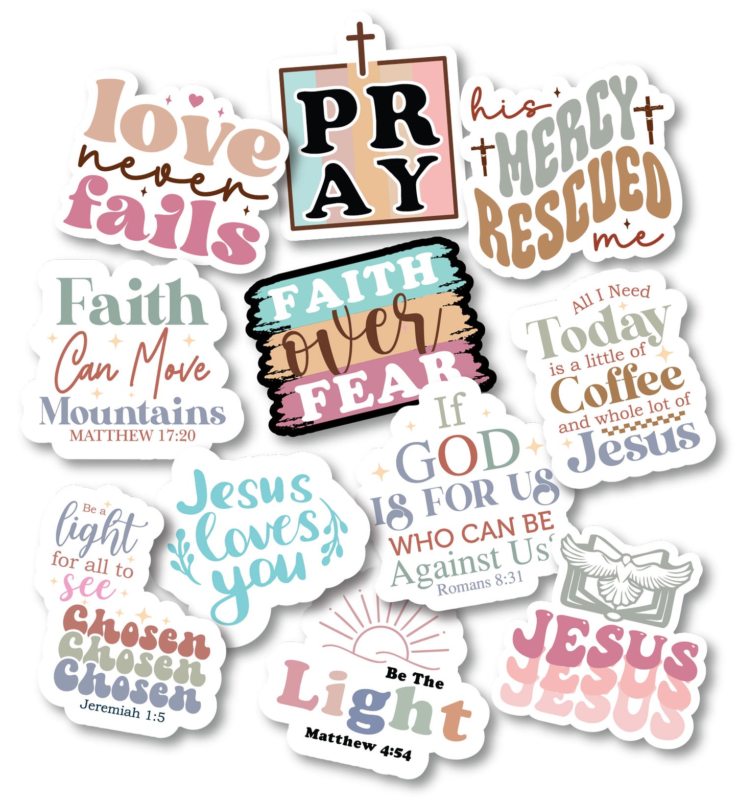 Christian Design Decal Pack Bundle 6