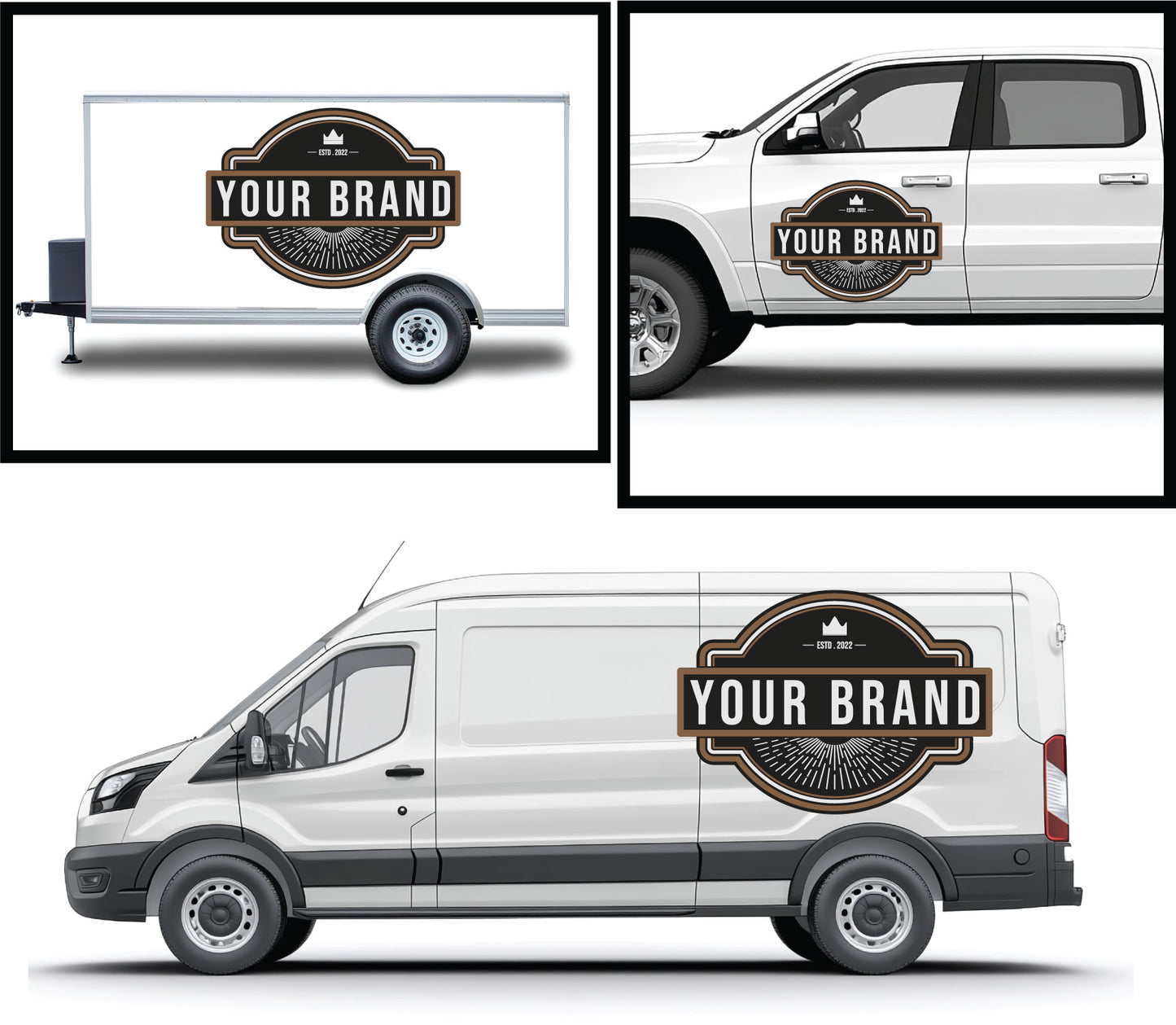 Large Custom Business Logo Decal