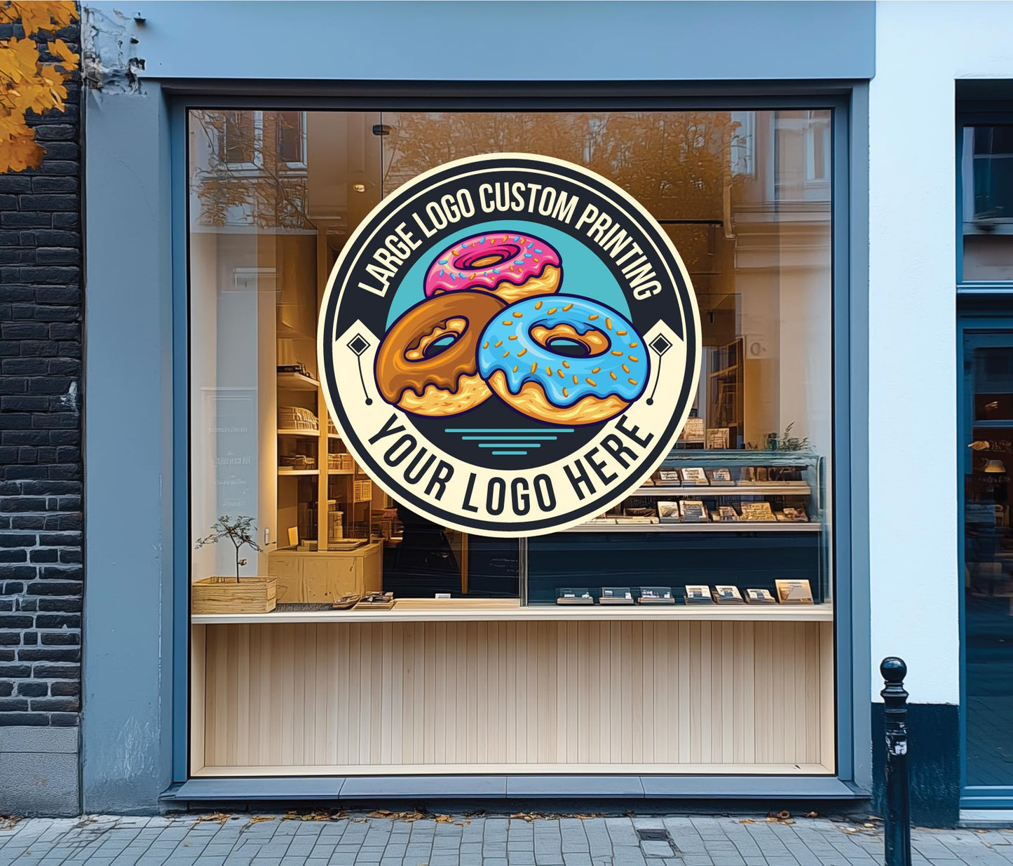 Large Custom Business Logo Decal