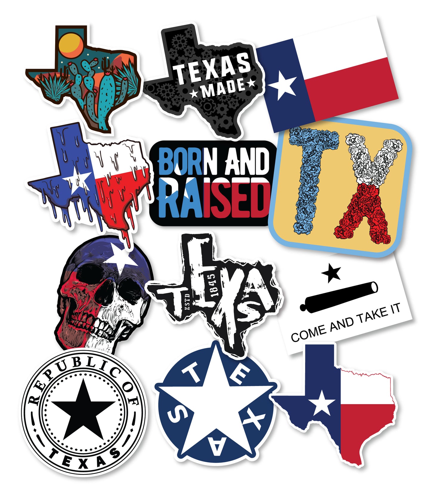 Texas Decal Big Bundle
