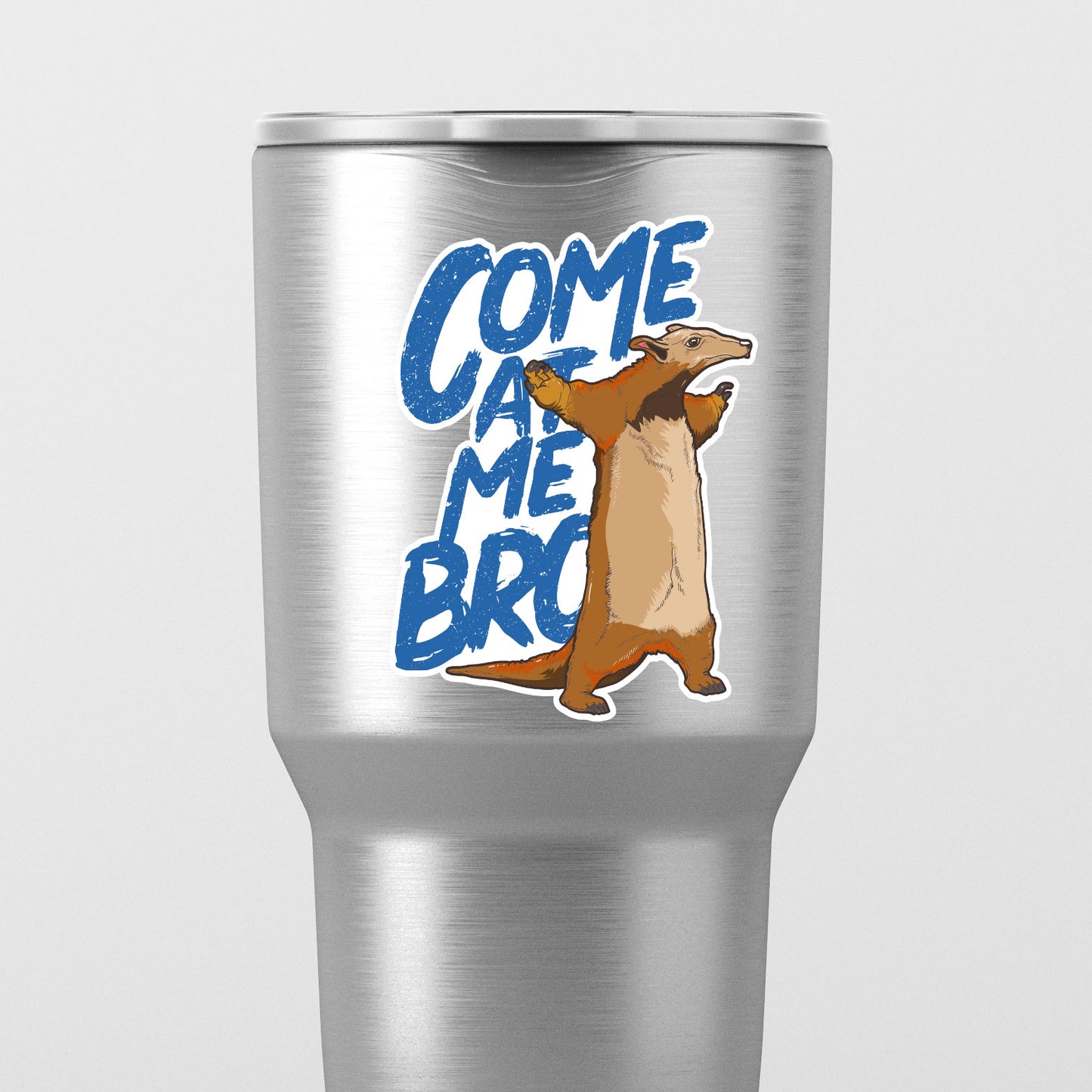 "Come at Me Bro!" Anteater Decals (2 Pack) (5" and 3")