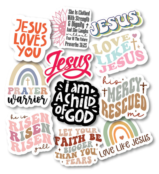 Christian Design Decal Pack Bundle 10