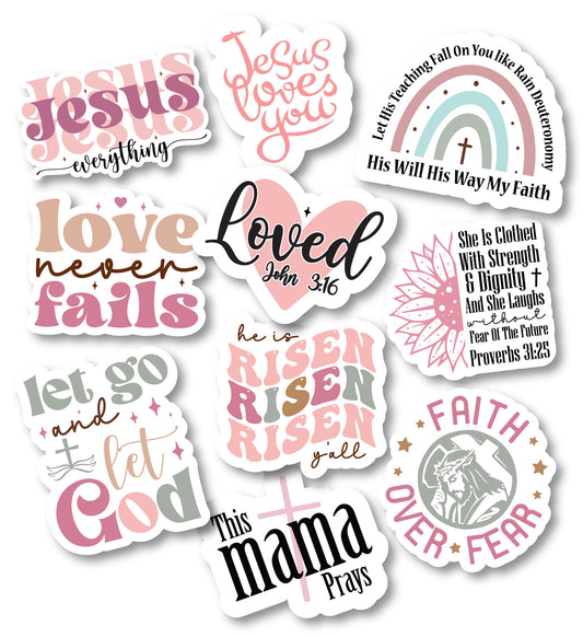 Christian Design Decal Pack Bundle 4