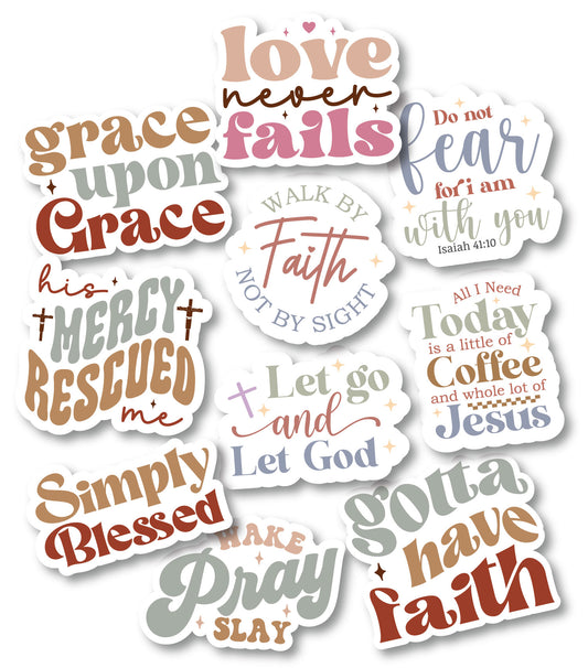 Christian Design Decal Pack Bundle 9