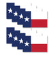 Texas Flag 8 Pack (Small 1"x2")