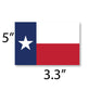 Texas Flag 3 Pack 3"x5"