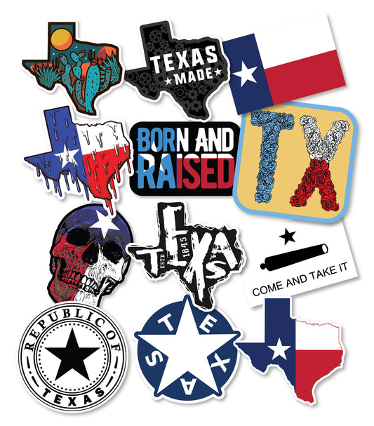 Texas Decal Big Bundle