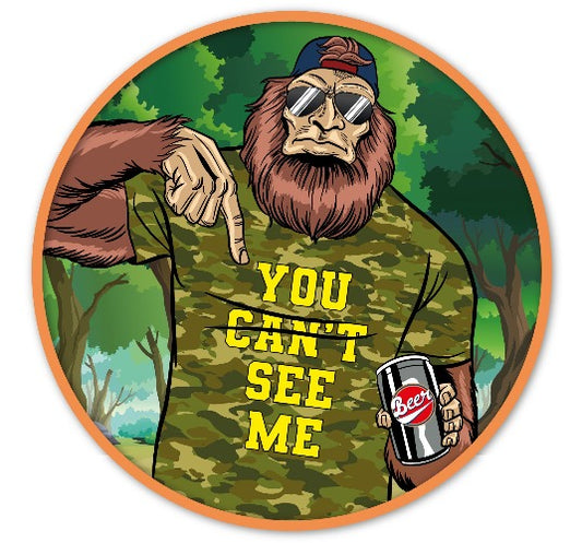 Camo Bigfoot Decal (2 Pack) (5" and 3")