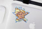 Big Tex on Fire State Fair of Texas Decal (2 Pack) (5" and 3")