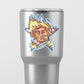 Big Tex on Fire State Fair of Texas Decal (2 Pack) (5" and 3")