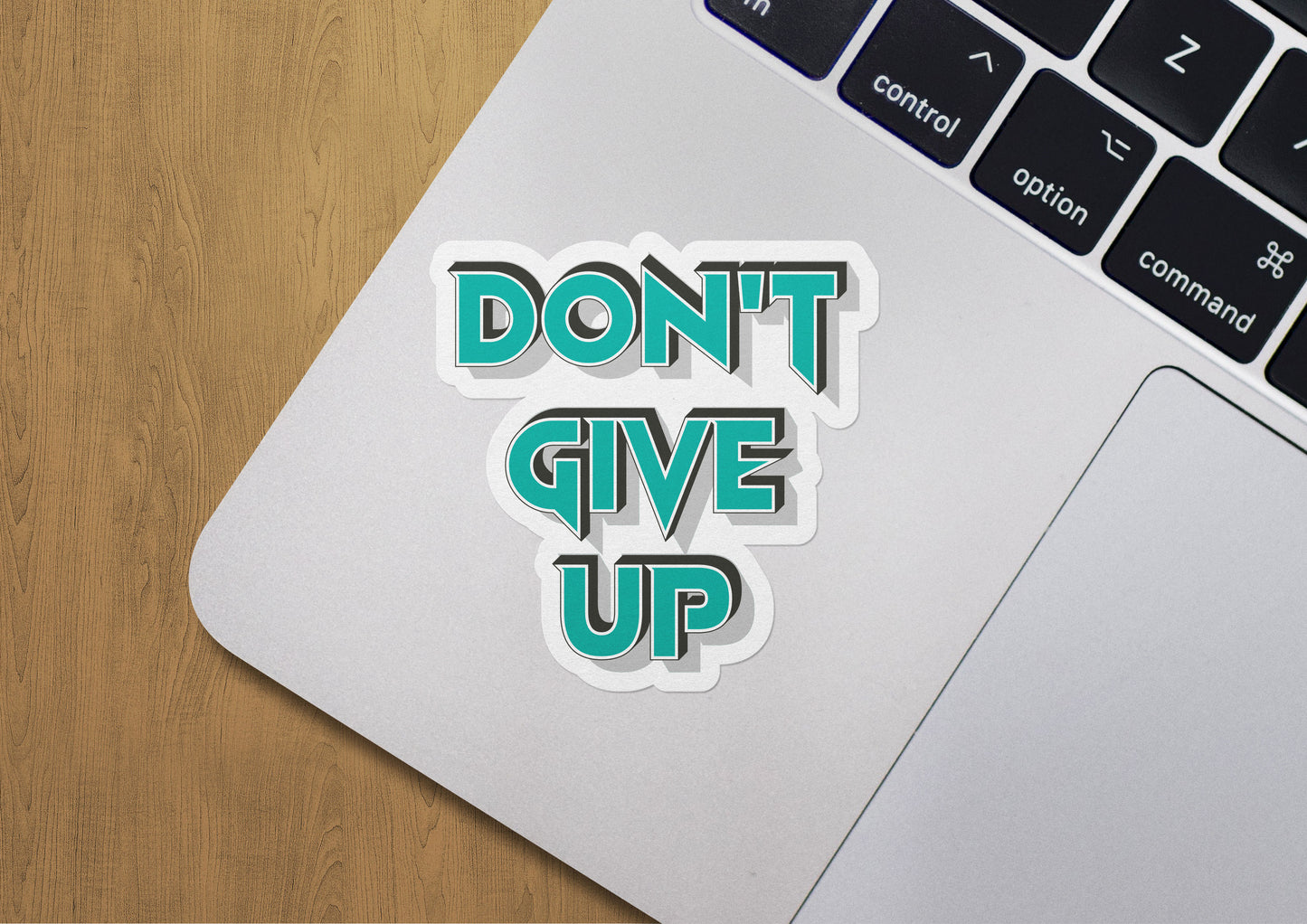 Don't Give Up Decal (2 Pack) (3"x3")
