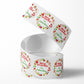 Custom Name Christmas Circle Sticker (25 Pack)