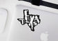 Texas Est. 1845 Decals (2 Pack) (5" and 3")