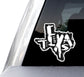 Texas Est. 1845 Decals (2 Pack) (5" and 3")